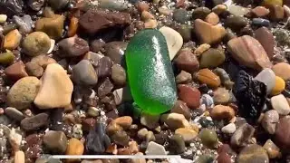 Exploring the beach. #￼beach #SeaGlass #explore