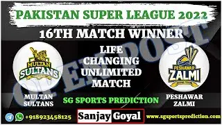 16th Match PSL 2022 | Multan Sultans vs Peshawar Zalmi Match Prediction | MS vs PSZ Dream11