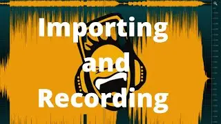 ocenaudio - 2 - Importing and Recording Audio