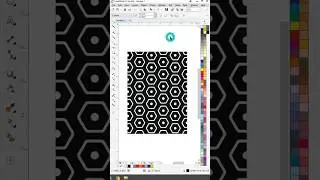 How to Create Modern Pattern design in Corel Draw. #logo #graphicdesgin #coreldraw #pattern