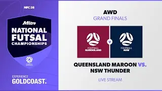 Queensland Maroon vs. NSW Thunder | Grand Finals AWD | 2026 Mitre National Futsal Championships