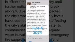 Emergency Alert Calgary 🇨🇦