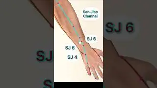 San Jiao Channel Acupuncture Points #acupuncturepoints