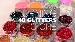 48 Glitter im Test - das perfekte Nageldesign? #glittermix #nailart #juliananails #gellack