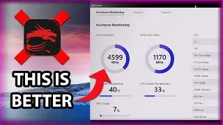 You Should Uninstall MSI Dragon Center and use this