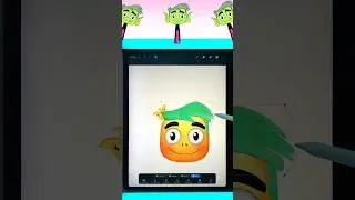 🟢Beast Boy Sprunki OC + #emoj 😳
