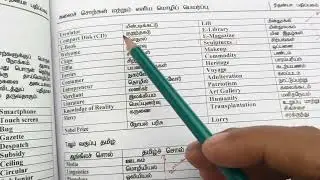 Book Review: TNPSC GROUP II IIA IV VAO UPDATE TAMIL BOOK | 2026 #ஆங்கிலசொல் #கலைச்சொல்