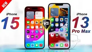 iPhone 15 vs iPhone 13 Pro Max | FULL SPECS COMPARISON