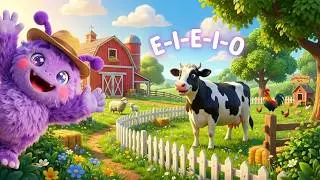 Learn Animal Sounds with Old MacDonald | Nursery Rhyme for Toddlers | Calm Kids Learning