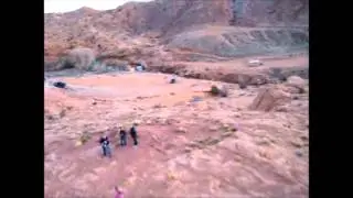 Sweet FPV Raptor flight in Moab Utah at Potato Salad Hill - Crash Landing at end