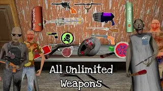 Unlimited Weapons Room VS All Granny Family & the Twins & Visitor's