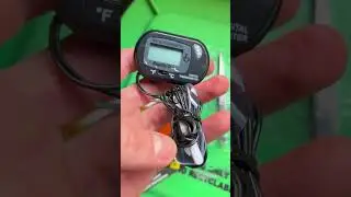Цифровой термометр для вашего леопардового геккона! #шорты