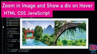 Create Zoom effect on mouse Hover place With HTML CSS  and Java Script