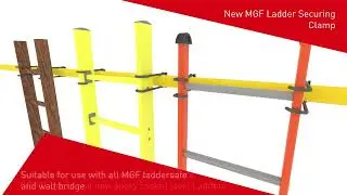 MGF | Epoxy Coated Steel Ladder And Securing Clamp | Product Animation