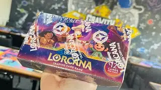 Lorcana Shimmering Skies Booster box opening #lorcana