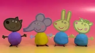 Pâte modeler Peppa Pig Clay Buddies Figurines ♥ Blind Bags