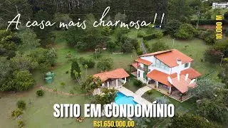Ref&uacute;gio Perfeito no Campo: S&iacute;tio em Condom&iacute;nio com Piscina, Pomar em 10.000 m