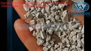 China Top Quality PVC Pipe pulverizer Machine with dust collector, Plastic Pulverizer