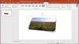 How to Apply Bevel Perspective to image in PowerPoint