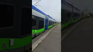 D&eacute;part  du  TGV IN⭕️UI  POS   est l&rsquo;arriv&eacute;  du ter regiolis  coradia  liner  Alstom  k16 