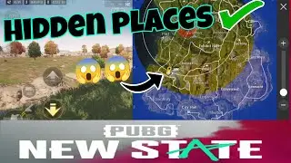 PUBG NEW STATE HIDDEN PLACES 🔥 | PUBG NEW STATE TIPS AND TRICKS #pubgnewstate