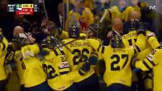 Sverige vinner JVM Guld i Ishockey 2026