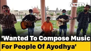 NDTV Meets Music Band From Ayodhya Ahead Of Ram Temple 'Bhoomi Poojan'