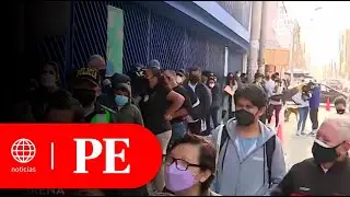 Largas colas y desorden en el inicio de atención en Migraciones | Primera Edición