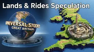 Universal Studios Great Britain: Rides & Attractions Speculation from Concept Artwork