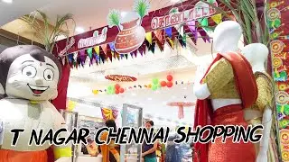 T NAGAR CHENNAI WALKING VLOG/தி நகர் சென்னை