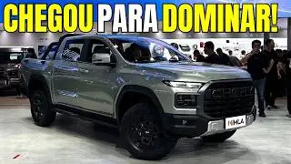 Chery Himla 2026: A Picape Chinesa que vai Peitar Hilux, S10 e Ranger!