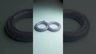 Steel Ball Loop on Infinity Track | Blender Animation #animation #blender #cg #loop