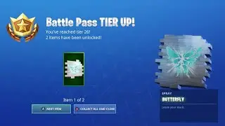 Free BUTTERFLY RIFT SPRAY & BANNER in Fortnite SEASON X!