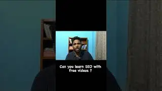 Can you learn SEO with free videos ?
