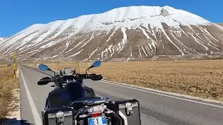 Monti Sibillini insieme alla Muccona! BMW r1250gs Adventure Triple Black