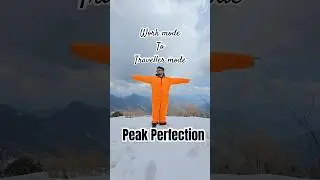 Peak Perfectionist Traveller, @JourneywithRoLi-y1g #travel #adventure #work #ytshorts #minivlog