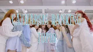 CATHARSIS RANKING IN DIFFERENT CATEGORIES (Dance, Vocal & Rap)