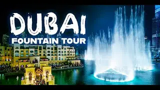 Early Morning Dubai Fountain Walk Tour | Burj Khalifa Bonus