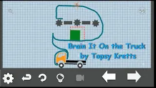 Brain It On the Truck level 56 water 5 stars