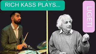 Playing Ligeti Compositions On Drumset | Drum Interpretation #1