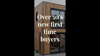 Over 50's are the new first time buyers