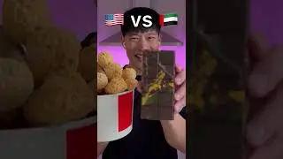 Ice Cream Chicken 🇺🇸 vs Dubai Chocolate 🇦🇪