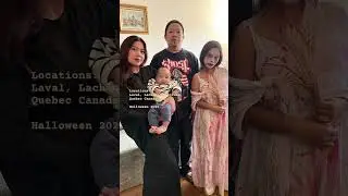 Halloween 2024 in Canada #laval #canadavlogs #lachine #montrealtourism #montreal #quebeccanada