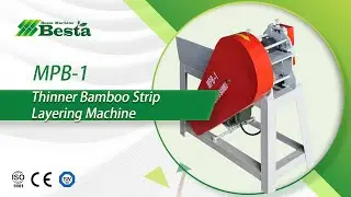 Thinner Bamboo Strip Layering Machine 0.5MM