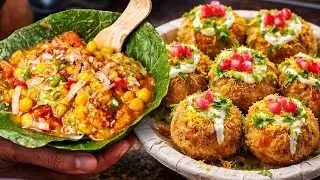 ये चाट जब बनाती हूँ खाना कोई नहीं खाता 2 plate के बाद भी Demand High रहती है 🥳😋🫣!! चाट का ठेला लगाया