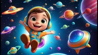 Ten Little Spaceships Flying High | Fun Space Counting Song for Kids | Magical Adventure Rhyme