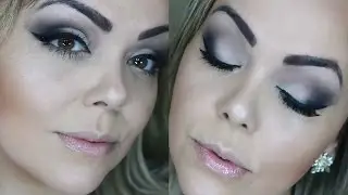 Maquiagem Esfumada acabamento Matte/Opaco  - Andreza Goulart