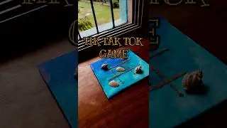 TIK TAK TOK GAME.           #trendingshorts #art #crafts #diy #games #seaart #subscribe #anannasdiy