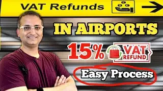 Collect 15% VAT before leaving saudi | VAT refund process | Eligibility | Documents