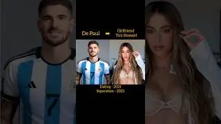 Rodrigo De Paul Wife name &bull; Girlfriend name&bull; #shorts #new #football